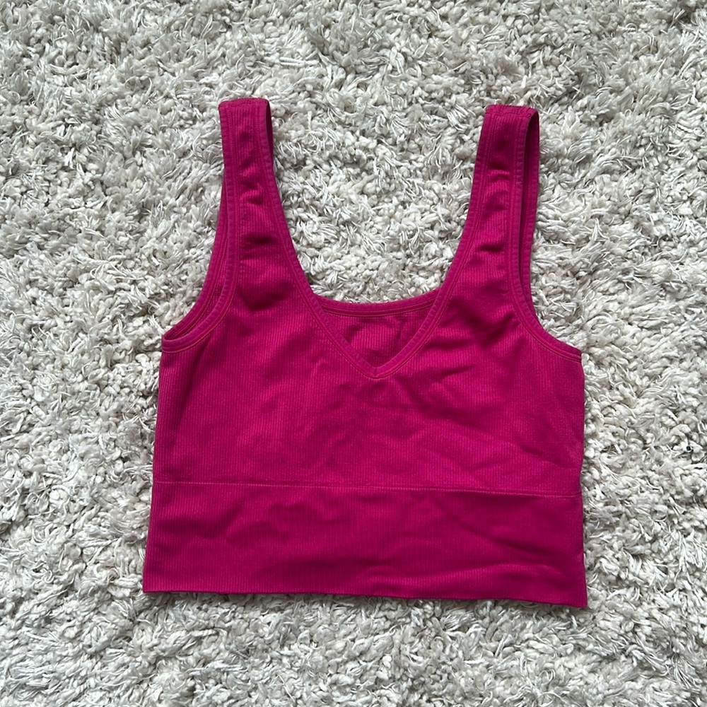 Athleta Longline Bra Top Reversible Small